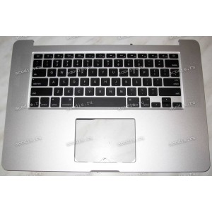 Keyboard Apple MacBook 15.4" A1398 Retina 2012 Америка Горизонтальный ENTER (Black/Matte/LED/US) чёрная матовая с подсветкой