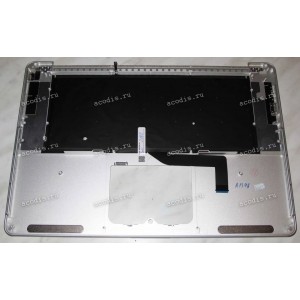 Keyboard Apple MacBook 15.4" A1398 Retina 2012 Америка Горизонтальный ENTER (Black/Matte/LED/US) чёрная матовая с подсветкой