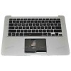 Keyboard Apple MacBook 13.3" A1369(2011), A1466(2012) with 13,3 TOPCASE w/o touchpad Америка Горизонтальный ENTER (Black/Matte/LED/US-RUL) чёрная матовая