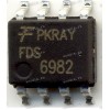 Микросхема Fairchild FDS6982AS SOP8 Dual MOSFET