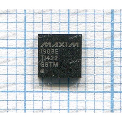 Микросхема Maxim MAX1908E, MAX1908ETI QFN-28 (Battery Charger)