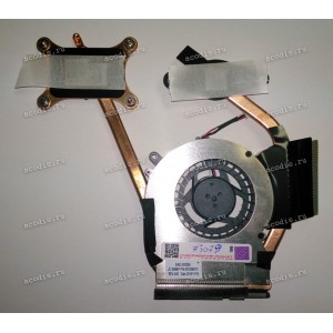 Сист.охл. Samsung NP-R540, R580 (p/n: BA62-00528A) HEAT SINK-CPU;BREMEN15-2L,AL,T14,W153,L1