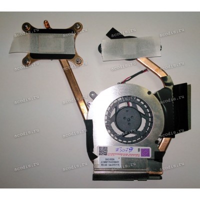 Сист.охл. Samsung NP-R540, R580 (p/n: BA62-00528A) HEAT SINK-CPU;BREMEN15-2L,AL,T14,W153,L1