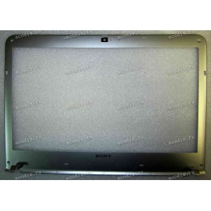 Верх. кр. рамка Sony SVE14A1S1RW, SVE14AA11V серебристая (p/n: A1886757A V110 LCD BEZEL LOW (SV))