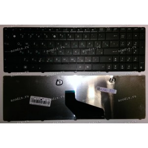 Keyboard Asus K53BR, K53BY, K73BY, K53TA, K53U, K53Z, K73T, X53S, X53U (Black/Matte/RUO) чёрная матовая русифицированная Keyboard Asus K53BR, K53BY, K73BY, K53TA, K53U, K53Z, K73T, X53S, X53U (Black/Matte/RUO) чёрная матовая русифицированная