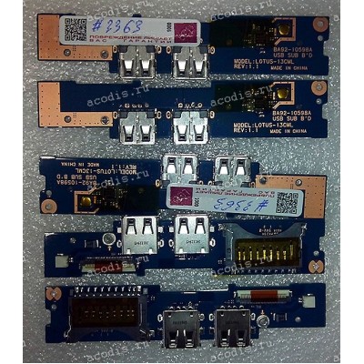 USB & Power board Samsung NP535U3C (p/n: BA92-10598A) USB SUB Assembly board