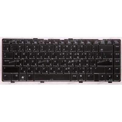 Keyboard HP/Compaq dv6*** чёрная матовая (441427-251, 431414-251) разбор русифицированная