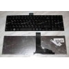Keyboard Toshiba Satellite C850, C870, L850, L870, L875 (Black/Matte/RUO) чёрная матовая русифицированная