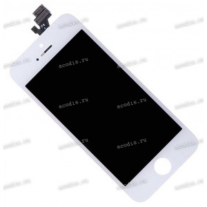 4.0 inch Apple iPhone 5 (LCD+тач) белый oem 1136x640 LED  NEW / AAA