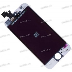 4.0 inch Apple iPhone 5 (LCD+тач) белый oem 1136x640 LED  NEW / AAA