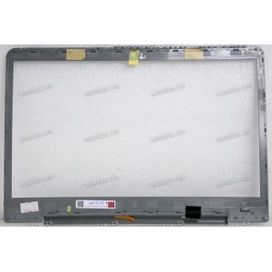 Верх. кр. рамка Samsung NP530U4B-S03RU, NP530U4C-S03RU серая (p/n: BA75-03718B) UNIT-HOUSING_FRONT_LCD;LOTUS-14R,PC/ABS