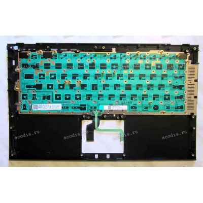 Keyboard Sony VPC-Z21V9R + topcase (p/n: A1835720A) (Black-Black/Matte/RUO) чёрная матовая русифицированная