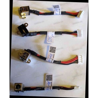 DC Jack Asus M6V, M6000 + cable 70 mm + 4 pin