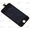 3.5 inch Apple iPhone 4/4S (LCD+тач) черный oem 960x640 LED  NEW