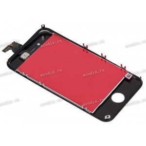 3.5 inch Apple iPhone 4/4S (LCD+тач) черный oem 960x640 LED  NEW