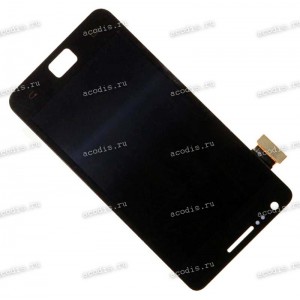 4.3 inch Samsung Galaxy S2 GT-I9100 (LCD+тач) черный с рамкой 800x480 LED  NEW