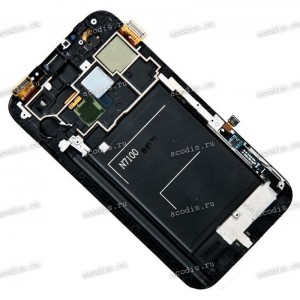 5.5 inch Samsung Galaxy Note 2 GT-N7100 (LCD+тач) черный 1280x720 LED  NEW / original