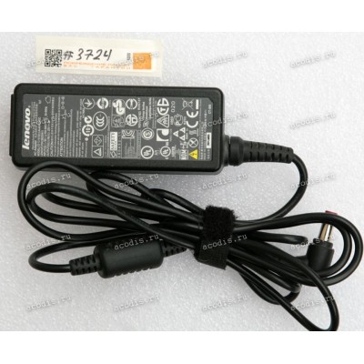 БП Lenovo/IBM - 20V 2A 40W 5.5x2.5mm (36200411, LN-A0403A3C, 11S36200411Z, KTC HU10436-9012, KCC-REM-CIY-LN-A0403A3C) (Fujitsu Siemens UI 3520, Lenovo S9,S10,S12, MSI U90,U100,U120) original