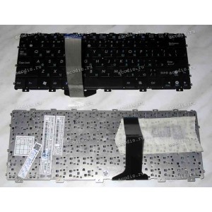 Keyboard Asus eeePC 1011*, 1015*, X101* (Black/Matte/RUO) чёрная матовая русифицированная