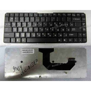 Keyboard Sony VGN-A517B, A29GP (p/n: 147865021) Б/У (Black/Matte/RUN) чёрная матовая Keyboard Sony VGN-A517B, A29GP (p/n: 147865021) Б/У (Black/Matte/RUN) чёрная матовая