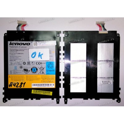 АКБ Lenovo IdeaPad Tablet K1 7,4V 3400mAh 27Wh (p/n: L10M2I21) разбор