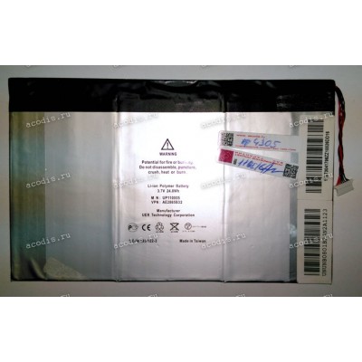 АКБ Lenovo IdeaTab S2109, Medion LifeTab P9514, P9516, S9512, MD99200 3,7V 6720mAh 24,8Wh (p/n: UP110005) разбор