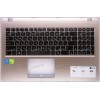 Keyboard Asus X540NV, X540L, X540U золотистый (13NB0HE1AP0111, 13NB0HE1AP0112)+Topcase русифицированная Keyboard Asus X540NV, X540L, X540U золотистый (13NB0HE1AP0111, 13NB0HE1AP0112)+Topcase русифицированная