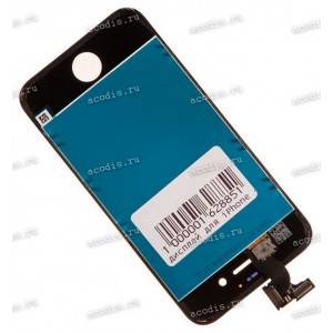 3.5 inch Apple iPhone 4S (LCD+тач) черный с рамкой 960x640 LED  NEW