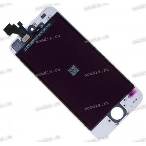 4.0 inch Apple iPhone 5 (LCD+тач) белый с рамкой 1136x640 LED  NEW / AAA