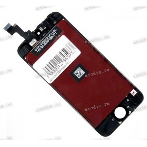 4.0 inch Apple iPhone 5S (LCD+тач) черный с рамкой 1136x640 LED  NEW / AAA
