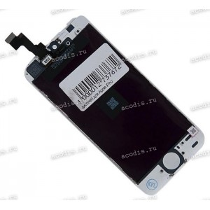 4.0 inch Apple iPhone 5S (LCD+тач) белый с рамкой 1136x640 LED  NEW / AAA