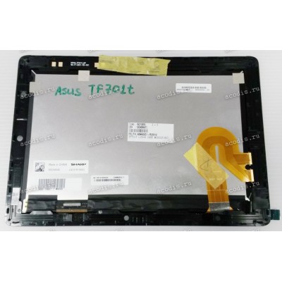 10.1 inch ASUS TF701T (LCD+тач) черный с рамкой 2560x1600 LED slim NEW