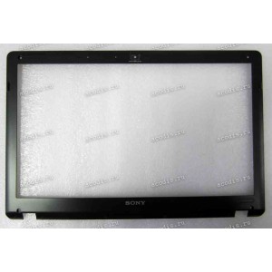 Верх. кр. рамка Sony VPC-CW1S1R, PCG-61111V чёрная (p/n: A1752911A) (M870 ASMSUB LCD BEZEL[BLACK])
