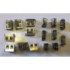 USB Jack Type A 4 pin сквозь плату (#4537)