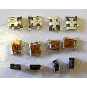 miniUSB Jack Type B? 5 pin => 10 pin SMD (#4540)