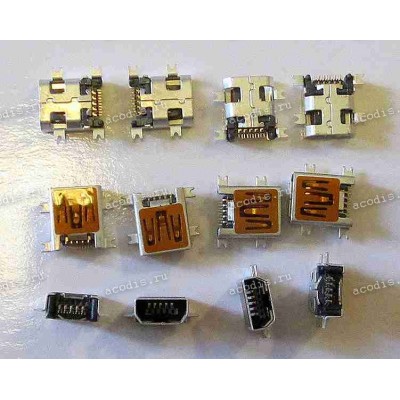miniUSB Jack Type B? 5 pin => 10 pin SMD (#4540)