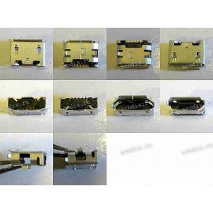 MicroUSB Jack Type B 5 pin SMD (#4560) MicroUSB Jack Type B 5 pin SMD (#4560)