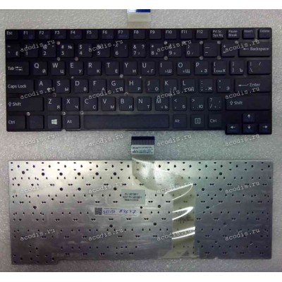 Keyboard Sony SVT131A11V, SVT131B11V, SVT1312L1RS, SVT1313L1RS (p/n: 149109811) (//RUO) русифицированная