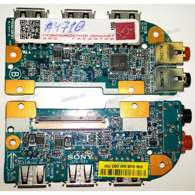 USB & Audio board Sony VPCEB3S1R, PCG-71211V (p/n: A1798838A) IFX-565 M961 8L DB (AUDIO&USB) 1P-109CJ03-8011 NEW