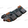 USB & Audio board Sony VPCEB3S1R, PCG-71211V (p/n: A1798838A) IFX-565 M961 8L DB (AUDIO&USB) 1P-109CJ03-8011 NEW