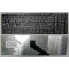 Keyboard Acer Aspire 5755G, 5830T, 5830G, Gateway NV53A, NV55C, NV59, NV59C (Black/Matte/RUO) чёрная матовая русифицированная