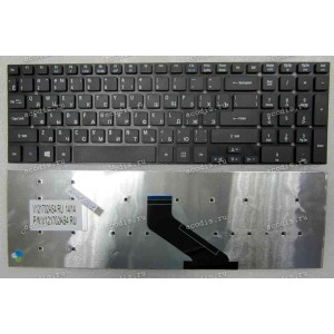 Keyboard Acer Aspire 5755G, 5830T, 5830G, Gateway NV53A, NV55C, NV59, NV59C (Black/Matte/RUO) чёрная матовая русифицированная