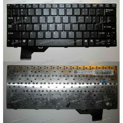 Keyboard Asus U5, U5A, U5F, U5S (Black/Matte/US) чёрная матовая