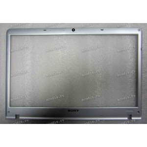 Верх. кр. рамка Sony VPC-EB2M1R белая (p/n: A1766373D) (M970 ASMSUB LCD BEZEL [WHITE])