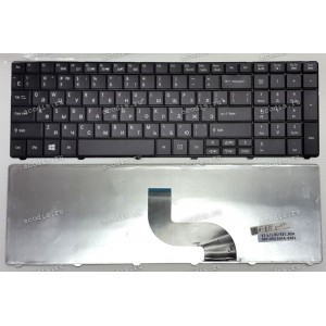 Keyboard Acer Aspire E1, E1-521, E531, E531G, E571 (Black/Matte/RUO) чёрная матовая русифицированная