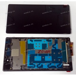 5.0 inch Sony Xperia Z1 (C6903/C6902/C6906) (LCD+тач) черный с рамкой 1920x1080 LED  NEW