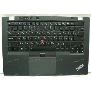 Keyboard Lenovo ThinkPad X1 Carbon + topcase (1.4RQKB.055) (Black/Matte/RUO) русифицированная