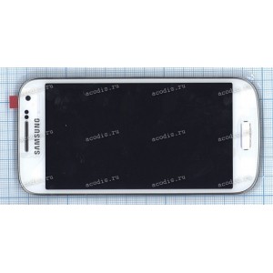 4.3 inch Samsung S4 mini GT-I9190 (LCD+тач), белый с рамкой 960x540 LED  NEW