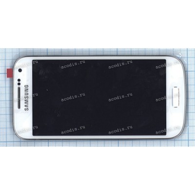 4.3 inch Samsung S4 mini GT-I9190 (LCD+тач), белый с рамкой 960x540 LED  NEW