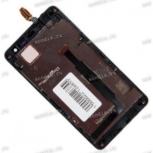 4.7 inch Nokia Lumia 625 (LCD+тач) черный с рамкой 800x480 LED  NEW